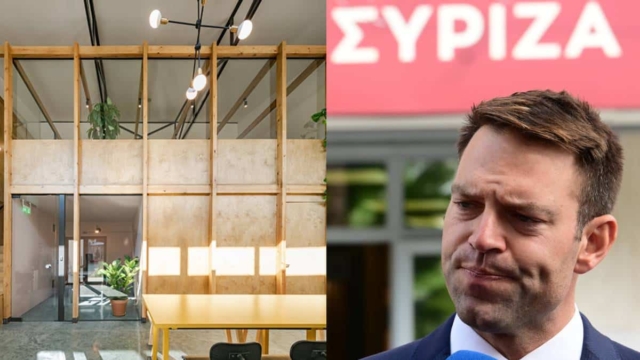 Στέφανος Κασσελάκης: Αυτά είναι τα νέα γραφεία 1500 τ.μ. που νοίκιασε στον Ταύρο (photos)