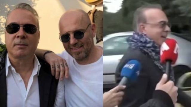 Η πρώτη δημόσια εμφάνιση του Φώτη Σεργουλόπουλου μετα την αποκάλυψη του γάμου του με τον Βασίλη Γερασίμου (video)