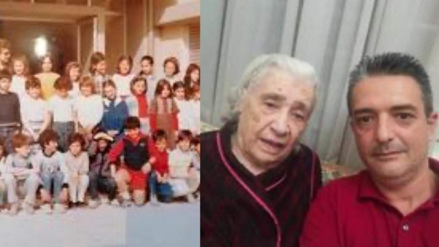 «Νικολάκη εσύ;»: Ο Νίκος Ντόλας συνάντησε την αγαπημένη του δασκάλα 40 χρόνια μετά – Η ιστορία του έχει λυγίσει το διαδίκτυο