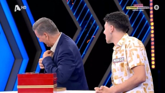 Έφτυσε τον κόρφο του ο Θαναηλάκης, σκιάχτηκε όλο το πλατό του Deal – «Πανάθεμά σε» (video)