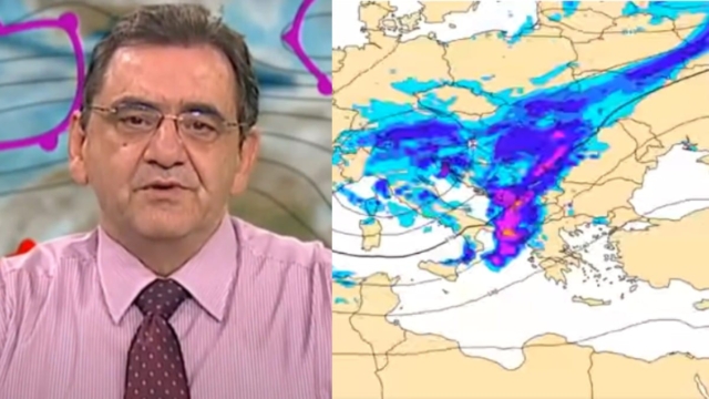 Δε μας «χαρίζει» μέρα ο Θοδωρής Κολυδάς: Που θα χτυπήσει η κακοκαίρια «Π»