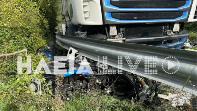 Τραγωδία στην Ηλεία: Νεκρός Καναδός οδηγός μηχανής σε τροχαίο με νταλίκα – Έκανε road trip στην Ελλάδα