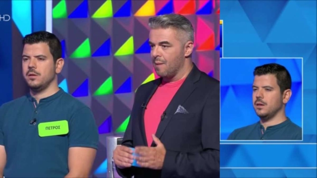 Δεν έφτανε η βοήθεια του Πέτρου Πολυχρονίδου: Ο Πέτρος ζορίστηκε να λύσει τον γρίφο στον Τροχό της Τύχης (video)