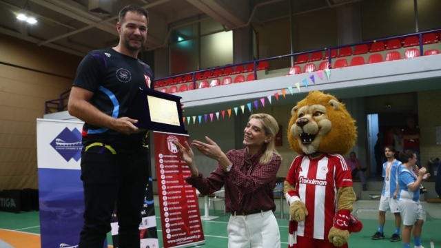 Απόλυτη επιτυχία στο τουρνουά Teqball που διοργανώθηκε στον Πειραιά