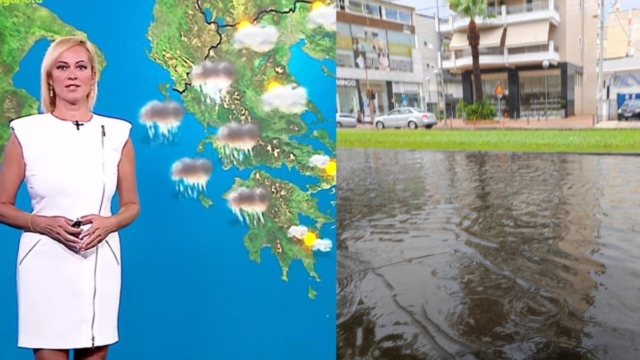 Μας «χτυπά» την πόρτα η κακοκαιρία από την Χριστίνα Ρήγου: «Σε αυτές τις περιοχές θα σημειωθούν ισχυρές βροχές…»