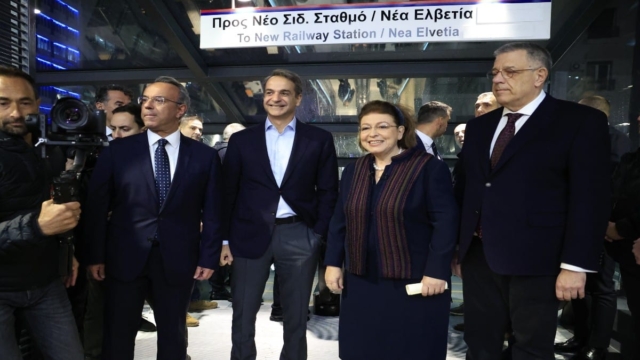 Μετρό Θεσσαλονίκης: Το «ποδαρικό» Μητσοτάκη και οι πρώτες δηλώσεις του – «Σήμερα κοιτάζουμε μπροστά»