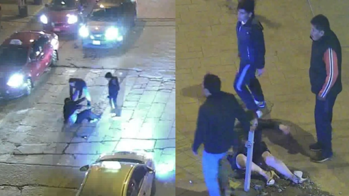 Ανδρας χτυπάει μια γυναίκα στο πρόσωπο και μετά από δευτερόλεπτα τιμωρείτε από το κάρμα