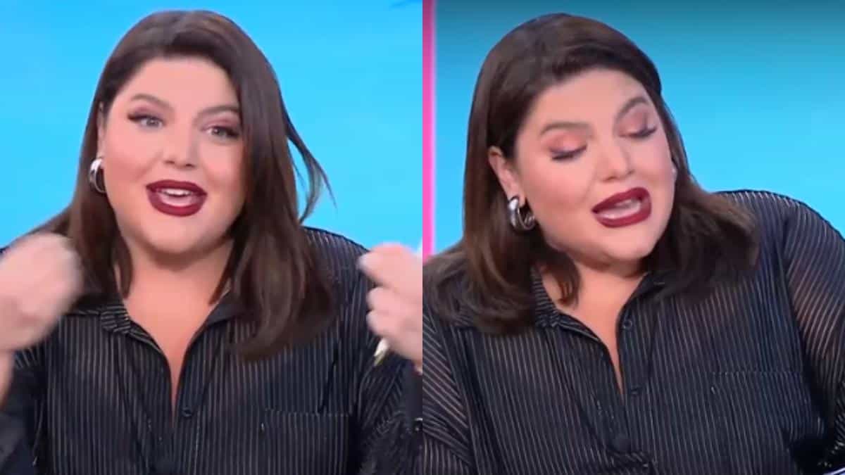 Συγκινήθηκε on air η Δανάη Μπάρκα: «Βάλε με σε παρακαλώ να παίξω σε ένα σήριαλ…» (video)