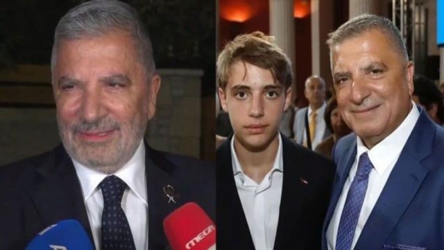 Χωρίς τον γιο του στο πλευρό του ο Γιώργος Πατούλης στον γάμο: «Θα θέλαμε να είναι κοντά μας αλλά…»