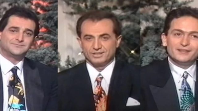 Απίστευτο σκηνικό από τα παλιά: Όταν Kαρράς, Γονίδης και Πανταζής μάχονταν για την «Σπυροπούλου» του 1992 (Video)
