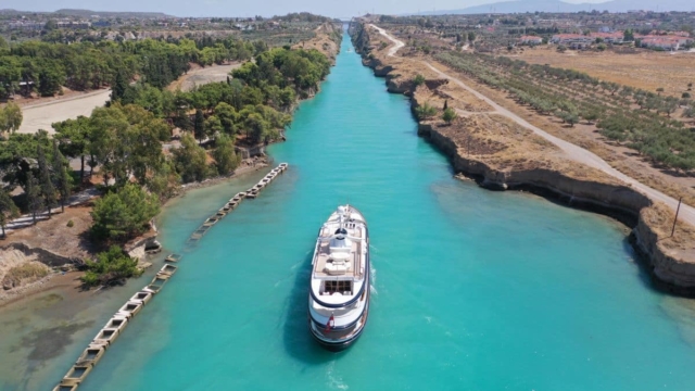 Η φωτογραφία της ημέρας: Πανέμορφος ο Ισθμός της Κορίνθου από ψηλά
