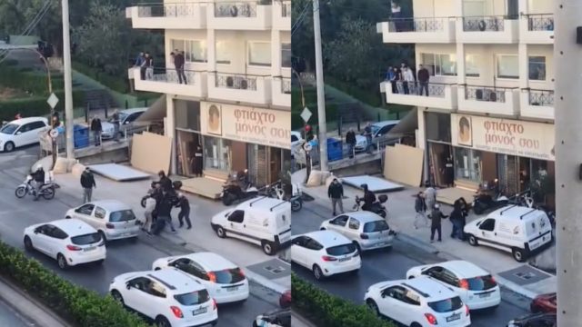 Τραγικό σκηνικό: Άγριο ξύλο μεταξύ οδηγών ΙΧ μες στη μέση του δρόμου!