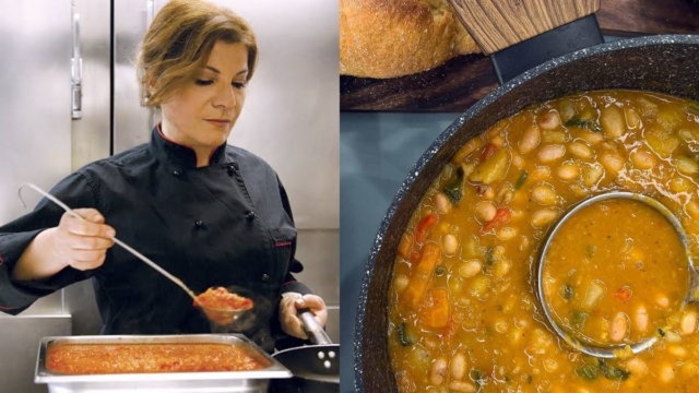 Μυστικά για χυλωμένη φασολάδα από την Αργυρώ Μπαρμπαρίγου
