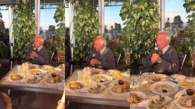 94χρονος παππούς τραγουδάει στην γαμοβάπτιση της δισεγγονής του προς τιμήν της μητέρας του που την σκότωσαν μπροστά στα μάτια του όταν ήταν 14 χρονών! (video)