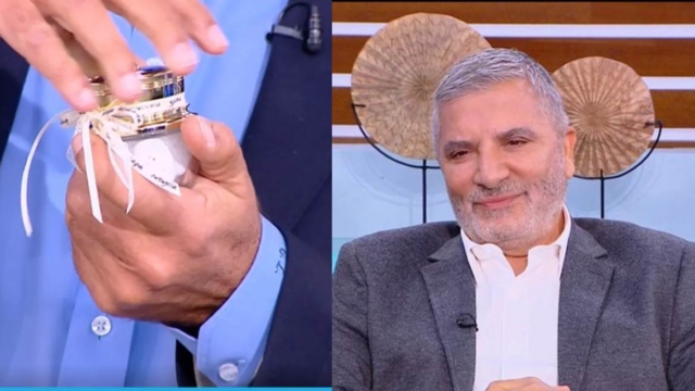 Γιώργος Πατούλης: Με τις μπομπονιέρες από τον γάμο του, στο πλατό του ΑΝΤ1 – «Δεν ήταν σχέση από την αρχή, εξελίχθηκε»