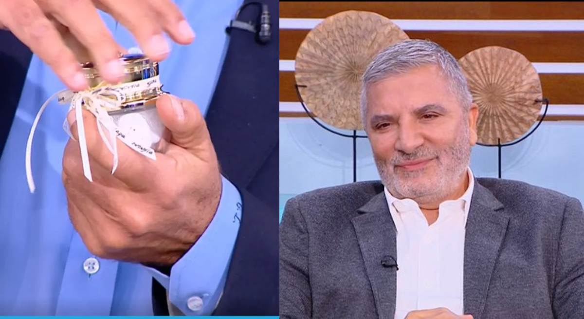 Γιώργος Πατούλης: Με τις μπομπονιέρες από τον γάμο του, στο πλατό του ΑΝΤ1 – «Δεν ήταν σχέση από την αρχή, εξελίχθηκε»