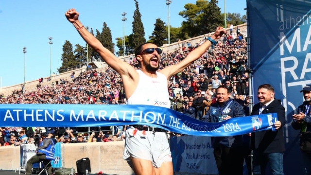 Ο Χαράλαμπος Πιτσώλης είναι ο νικητής του 41ου Αυθεντικού Μαραθωνίου