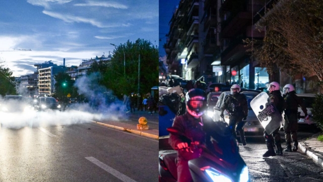Προφυλακιστέος ο Νίκος Ρωμανός: Επεισόδια έξω από τα δικαστήρια, εντάσεις και χρήση χημικών (video)