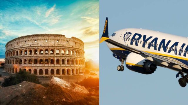 Τρομερή προσφορά Ryanair: Πτήσεις για Ρώμη με 40 ευρώ με επιστροφή!