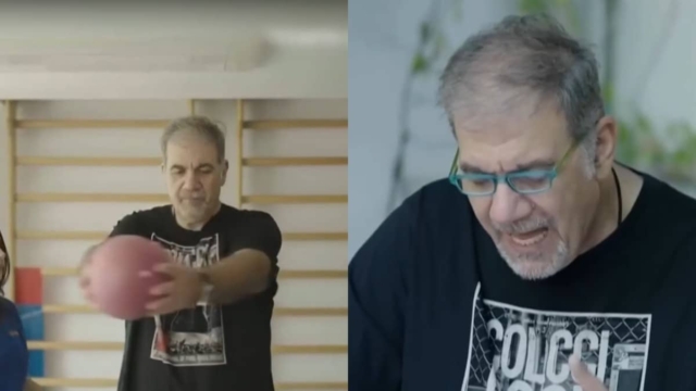 Συγκίνηση για τον Δημήτρη Σταρόβα: Τα πλάνα από το κέντρο αποκατάστασης τη στιγμή που κάνει φυσικοθεραπεία