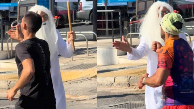 Στον τερματισμό του χθεσινού Μαραθωνίου περίμενε τον κόσμο μια… Θεϊκή έκπληξη!