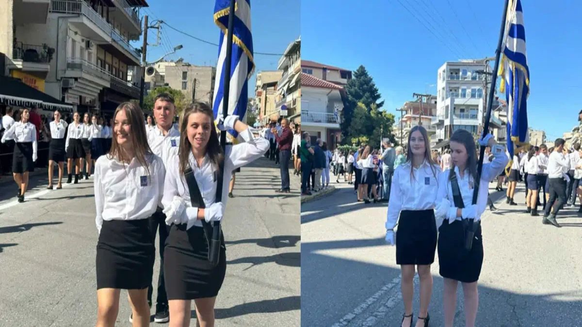 Η τυφλή σημαιοφόρος που συγκίνησε το πανελλήνιο – «Η ιδιαιτερότητά μου δεν εμποδίζει τα όνειρά μου»