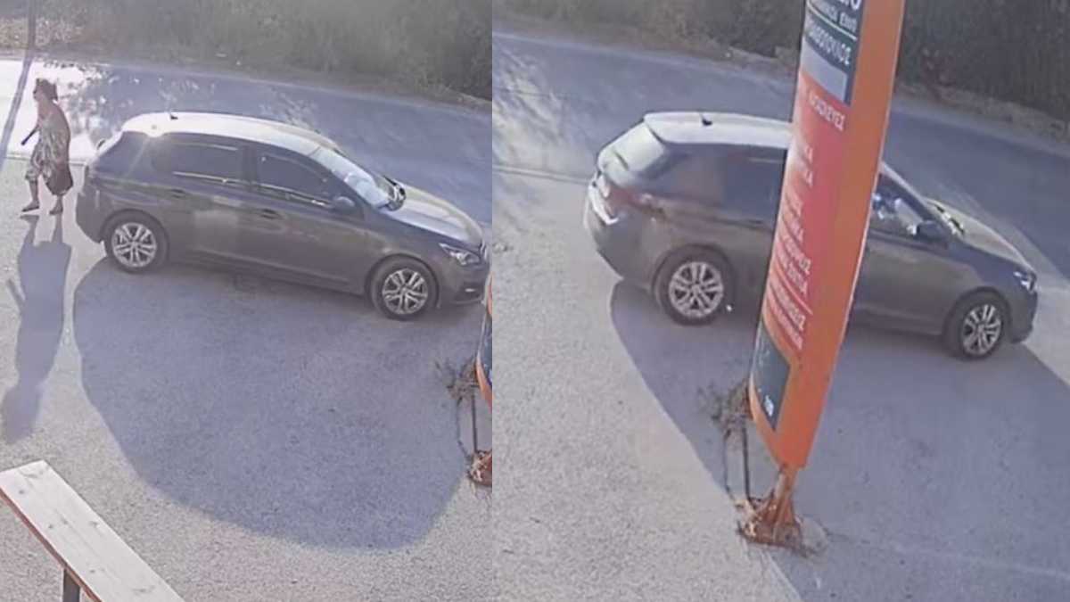 Γυναίκα κατεβαίνει να πάρει ψωμί στον φούρνο αλλά ξεχνάει να βάλει… χειρόφρενο! Και ναι, συνέβη αυτό που φαντάζεσαι (video)