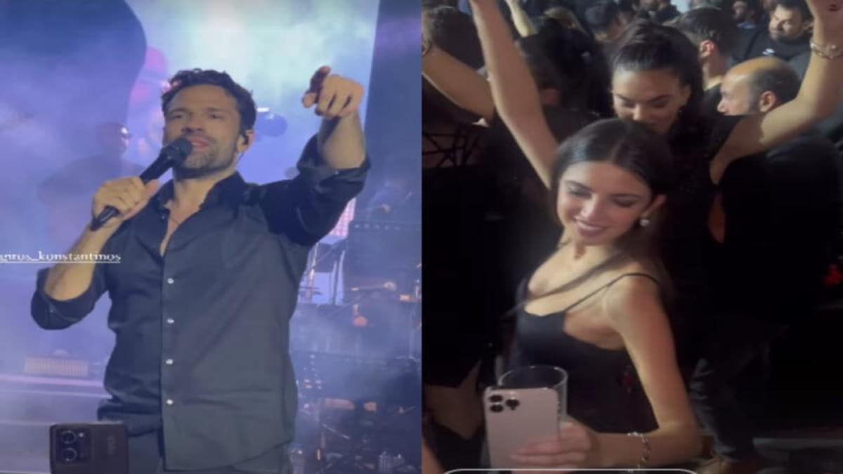 Η Γη της Ελιάς: Το cast της σειράς… ξεσάλωσε στον Κωνσταντίνο Αργυρό – Χαμόγελα, τσιφτετέλι και το φιλί του Χαρόβα