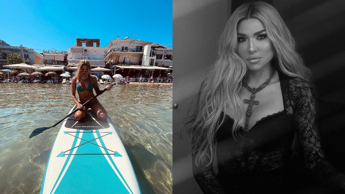 «Ξεσάλωσε» στην πίστα η Αγγελική Ηλιάδη! Άνοιξε το φόρεμα και… (ΒΙΝΤΕΟ)