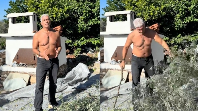 «Βάλε μπλούζα γιατί θα μαζεύουμε τις θείες»: Κολάζει στα 56 του ο Καλλιακμάνης, παραλήρημα στο TikTok