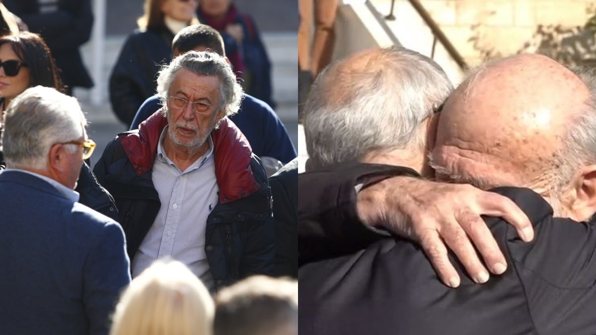 Σε κλίμα οδύνης η κηδεία του Κώστα Χαρδαβέλλα: Πλήθος κόσμου στο τελευταίο αντίο – Η συγκινητική αγκαλιά Λιάνη και Δημαρά