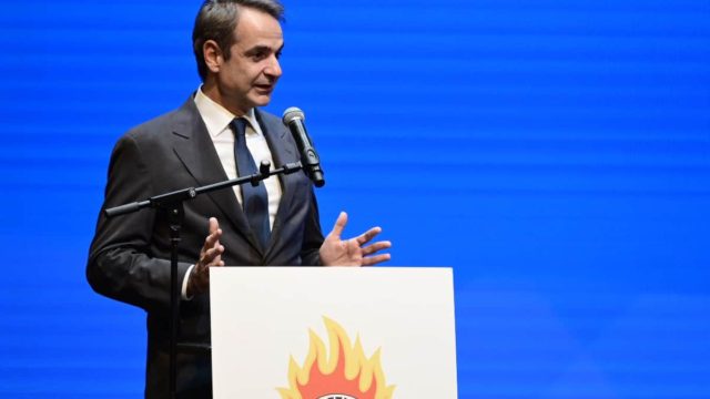 Κυριάκος Μητσοτάκης: «Τα δάση που κάηκαν ήταν πολύ λιγότερα από τον μέσο όρο της 20ετίας»
