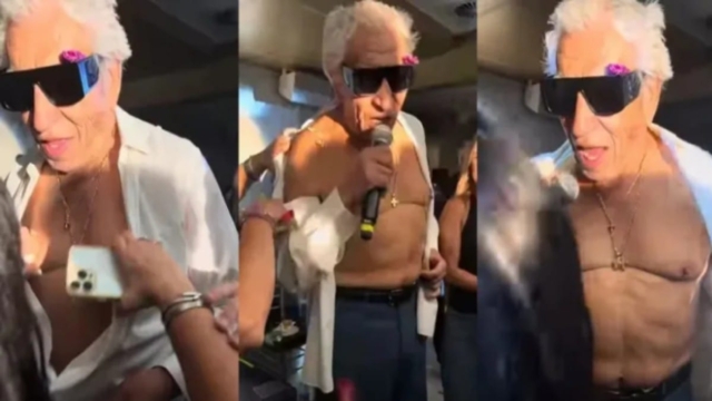 Tι Ρουβάς τι… Μπουγάς! Θαυμαστές του έσκισαν το πουκάμισο του «πλανητάρχη» στην Αυστραλία – Όσα δήλωσε ο τραγουδιστής