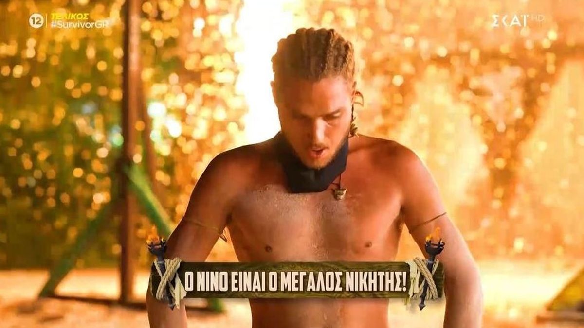 Survivor: Ο Νίνο είναι ο μεγάλος νικητής των 100.000 ευρώ!