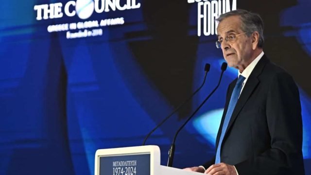 Ο Σαμαράς επανήλθε δυναμικά: «Τους χάλασα τη σούπα, πάτε για Πρέσπες Αιγαίου» – Πάει για αποχή από τον προϋπολογισμό