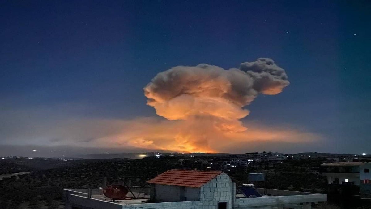 Το Ισραήλ βομβάρδισε έντονα στρατιωτική βάση της Συρίας – Προκλήθηκε σεισμός 3 Ρίχτερ (video)