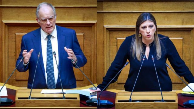 «Μαλλιοτράβηγμα» Τασούλα – Κωνσταντοπούλου για τον αστυνομικό της Βουλής: «Τον καλύπτετε βρώμικα» – «Θα έπρεπε να ντρέπεστε»