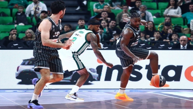 Παναθηναϊκός – ΠΑΟΚ 100-81: Ναν και Γιούρτσεβεν «διέλυσαν» τους Θεσσαλονικείς