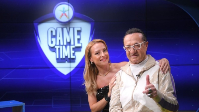Ο Λευτέρης Πανταζής behind the scenes στο ΟΠΑΠ Game Time