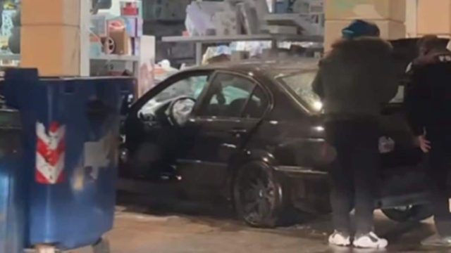 Κατερίνη: Μεθυσμένος οδηγός «προσγειώθηκε» σε….τζαμαρία καταστήματος!