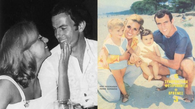 Ο γάμος που άφησε η εποχή: Η κοινή ζωή Μίμη Δομάζου-Βίκυς Μοσχολιού και το νεκρό βρέφος που τους «σημάδεψε»
