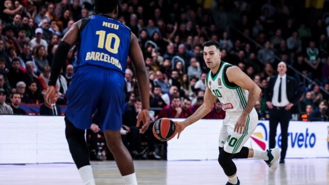 Μπαρτσελόνα – Παναθηναϊκός AKTOR 82-73: Κακή βραδιά και 14η διαδοχική ήττα για τους πράσινους