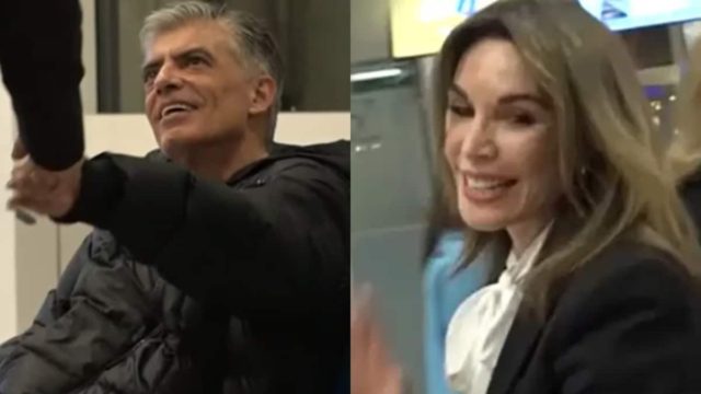 Ιππότης ο Ευαγγελάτος: Περίμενε κερί αναμμένο την Τατιάνα Στεφανίδου στο αεροδρόμιο (video)