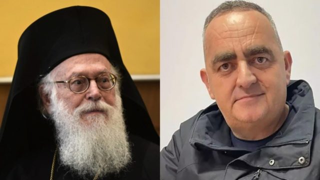 Φρέντι Μπελέρης: Στον «Ευαγγελισμό» για τον Αρχιεπίσκοπο Αναστάσιο – «Είναι σημείο αναφοράς για κάθε Έλληνα της Αλβανίας»