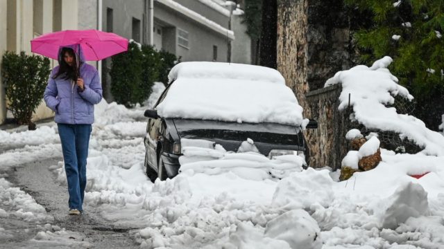 Η φωτογραφία της ημέρας: Γέμισε με χιόνια η μισή Ελλάδα