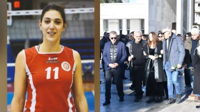 Το τελευταίο αντίο στην 34χρονη Μαργαρίτα Οικονομοπούλου: Υποβασταζόμενη και στα μαύρα η μητέρα της!