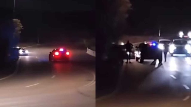 Το «πλήρωσε» ακριβά: Αχάμπαρος οδηγός έκανε κόντρες στα λιμανάκια, αλλά η Αστυνομία του την είχε «στημένη» (video)