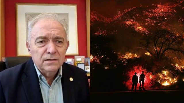 Δυσοίωνες προβλέψεις Λέκκα για τις πυρκαγιές στο Λος Άντζελες: «Εκείνο που με φοβίζει περισσότερο είναι…»  (video)