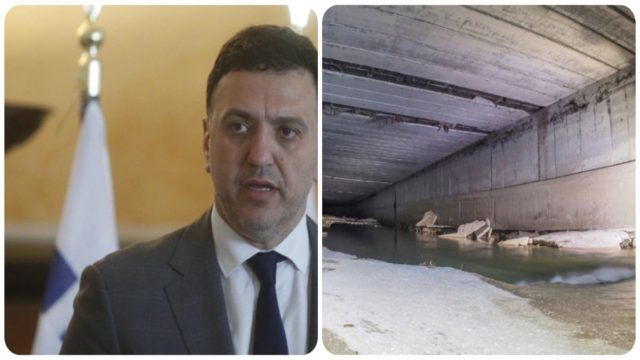 Καθησυχαστικός ο Βασίλης Κικίλιας: «Δεν υπάρχει κίνδυνος από τις λίμνες του Κηφισού»