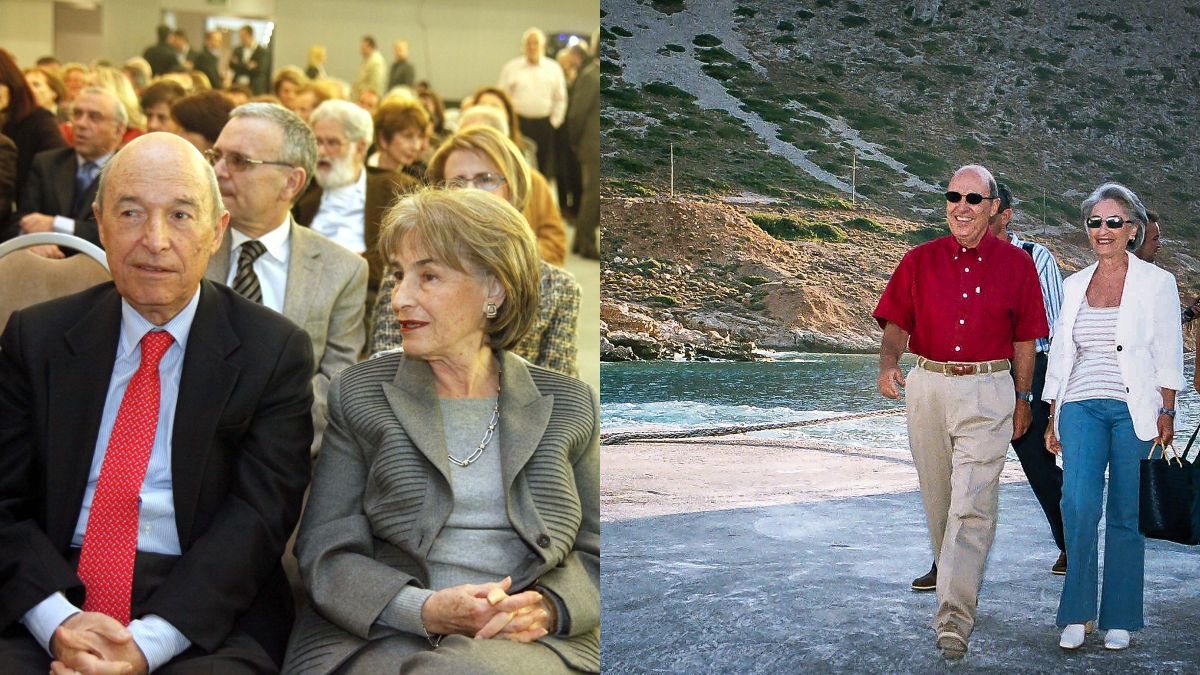 Η σπάνια στιγμή που η Δάφνη μίλησε για το γάμο με τον Κώστα Σημίτη: «Ακατάλληλος για δημόσιες σχέσεις, το μόνο που έχει αλλάξει στη ζωή μας…»